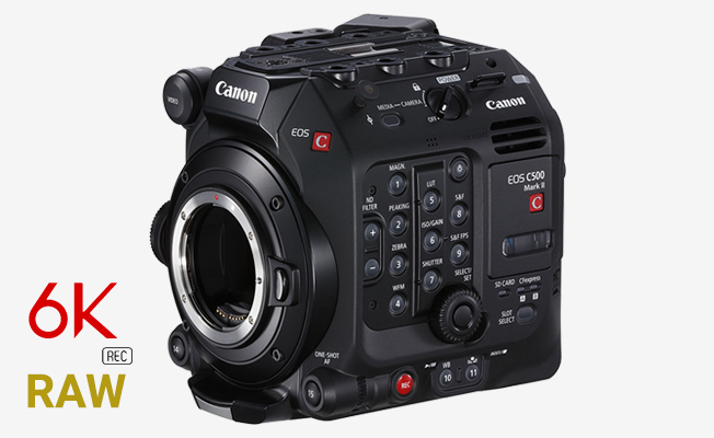 Canon C500 Mark II FF Kamera Detay
