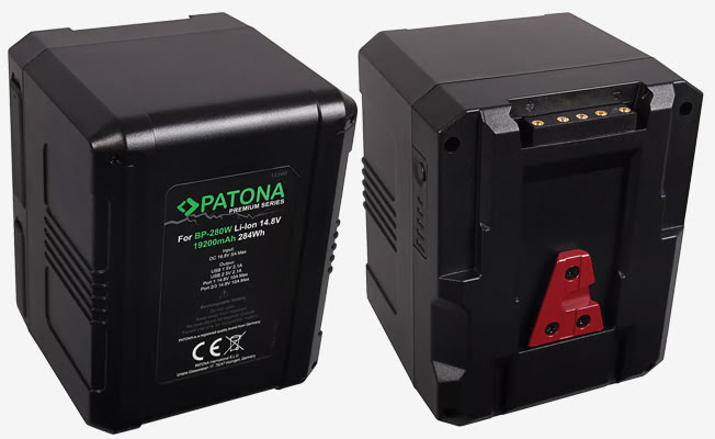 Patona 284Wh V-mount Set Detay