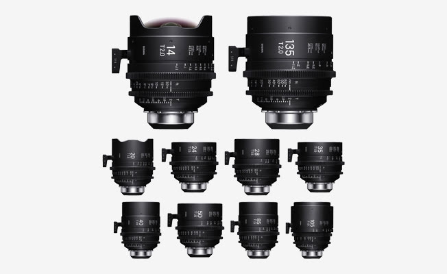 Sigma Cine Prime Lens Seti(10x) Detay