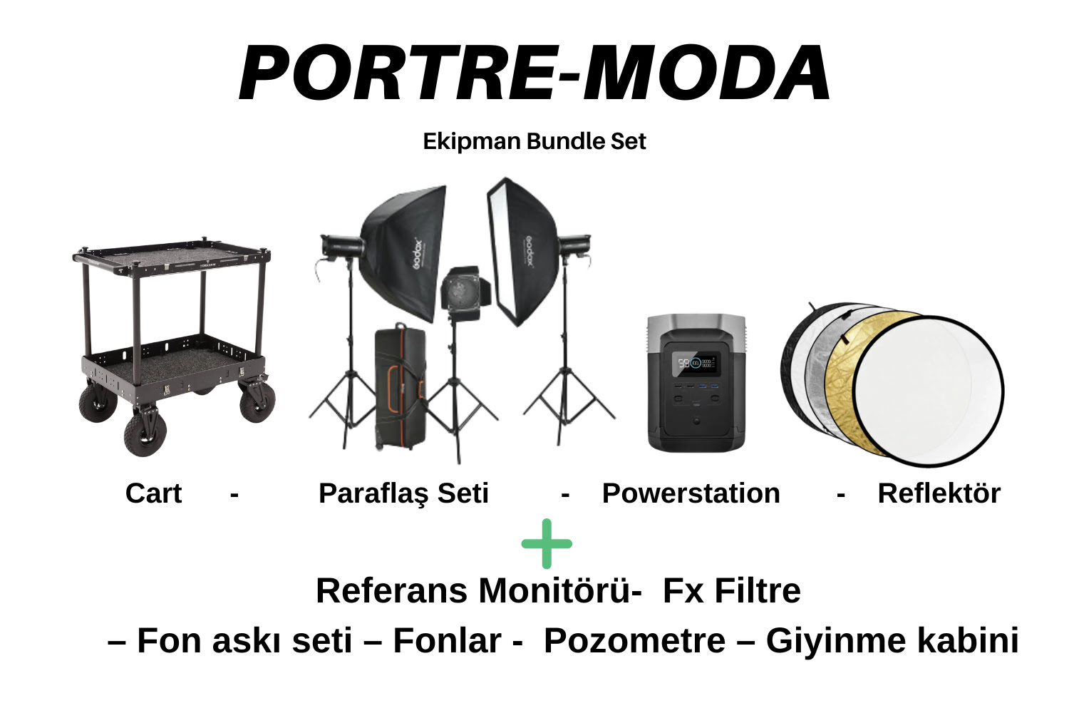 Kiralık Portre-Moda Fotoğraf Seti